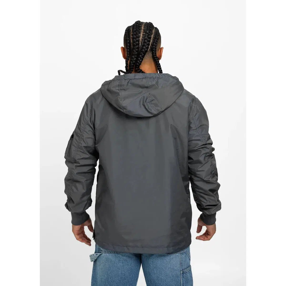 Herren übergangsjacke Känguru-Kapuzenjacke Loring-Jacken/ Zipper-PIT BULL WEST COAST-Schwarz-S-Maniac-Sports