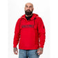 Herren übergangsjacke Känguru-Kapuzenjacke Loring-Jacken/ Zipper-PIT BULL WEST COAST-Rot-S-Maniac-Sports