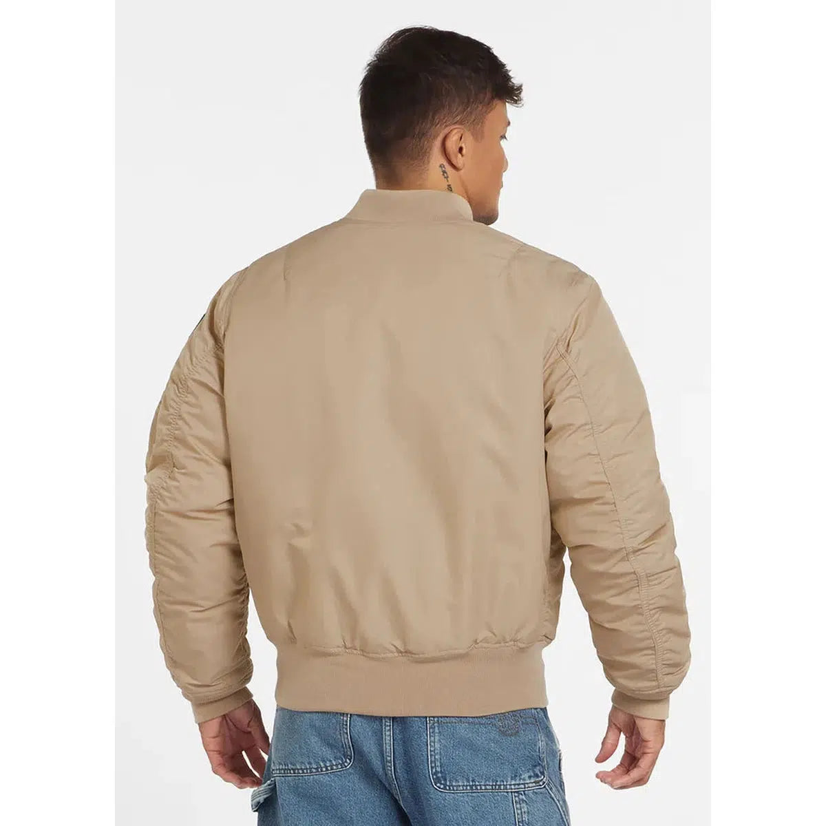 Herren übergangsjacke MA-1 Verano-Jacken/ Zipper-PIT BULL WEST COAST-Schwarz-S-Maniac-Sports