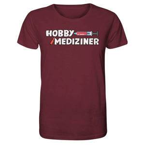 Hobby Mediziner Shirt-Unisex-Shirts-Maniac-Sports-Burgundy-XS-Maniac-Sports