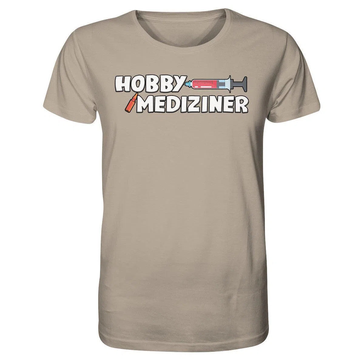 Hobby Mediziner Shirt-Unisex-Shirts-Maniac-Sports-Desert Dust-XS-Maniac-Sports