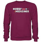 Hobby Mediziner Sweatshirt-Sweatshirts-Maniac-Sports-Burgundy-XS-Maniac-Sports
