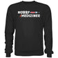 Hobby Mediziner Sweatshirt-Sweatshirts-Maniac-Sports-Jet Black-XS-Maniac-Sports