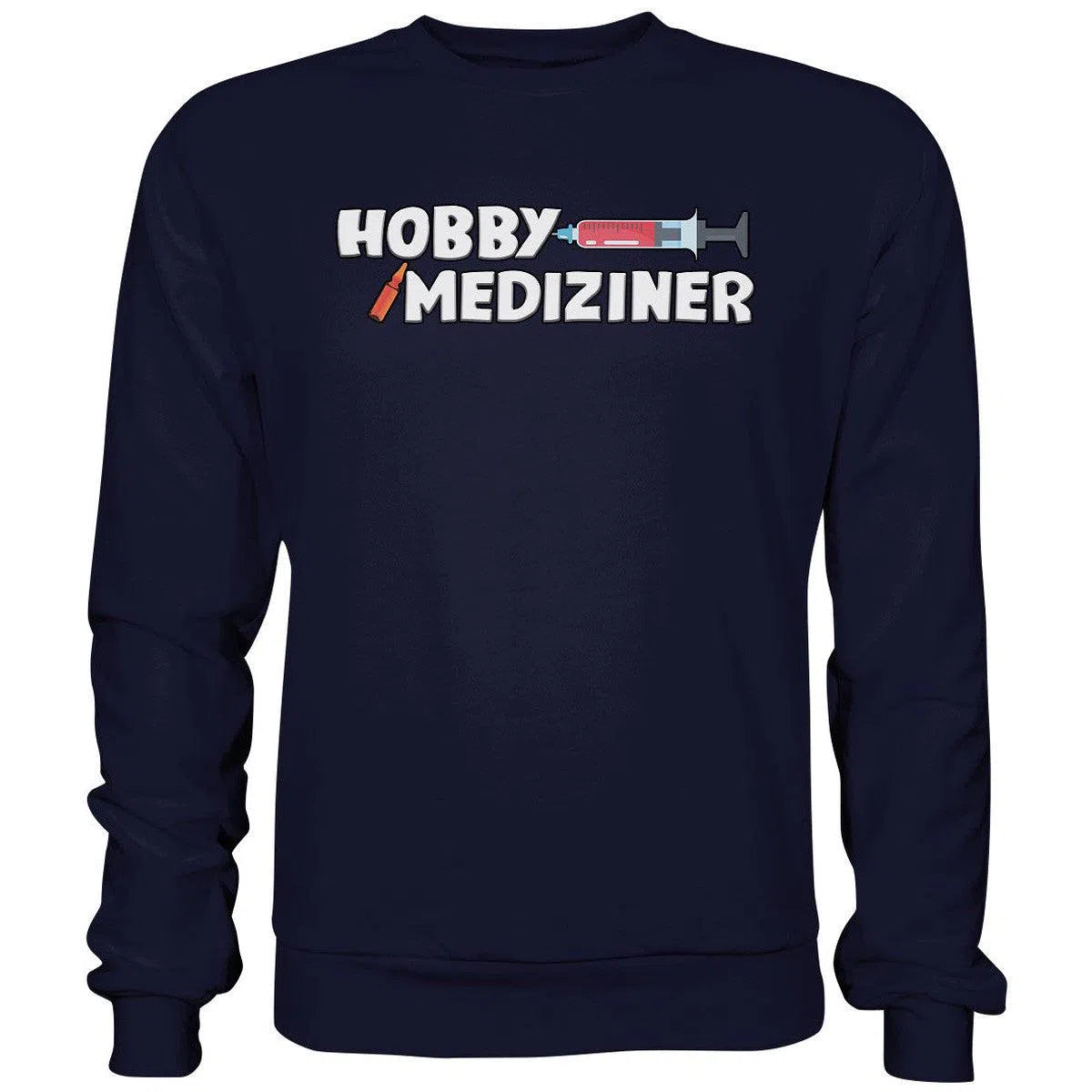 Hobby Mediziner Sweatshirt-Sweatshirts-Maniac-Sports-Oxford Navy-XS-Maniac-Sports