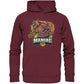 Hoodie-Hoodies-maniac-sports-Burgundy-XS-Maniac-Sports