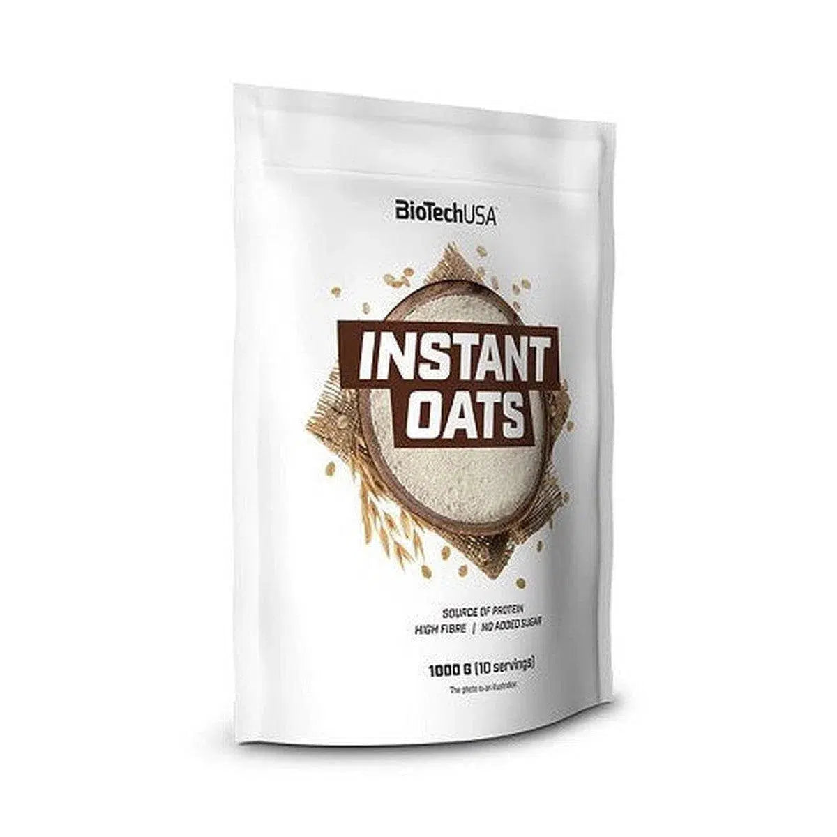 Instant Oats 1000g-Instant Oats-BioTech USA-neutral-Maniac-Sports