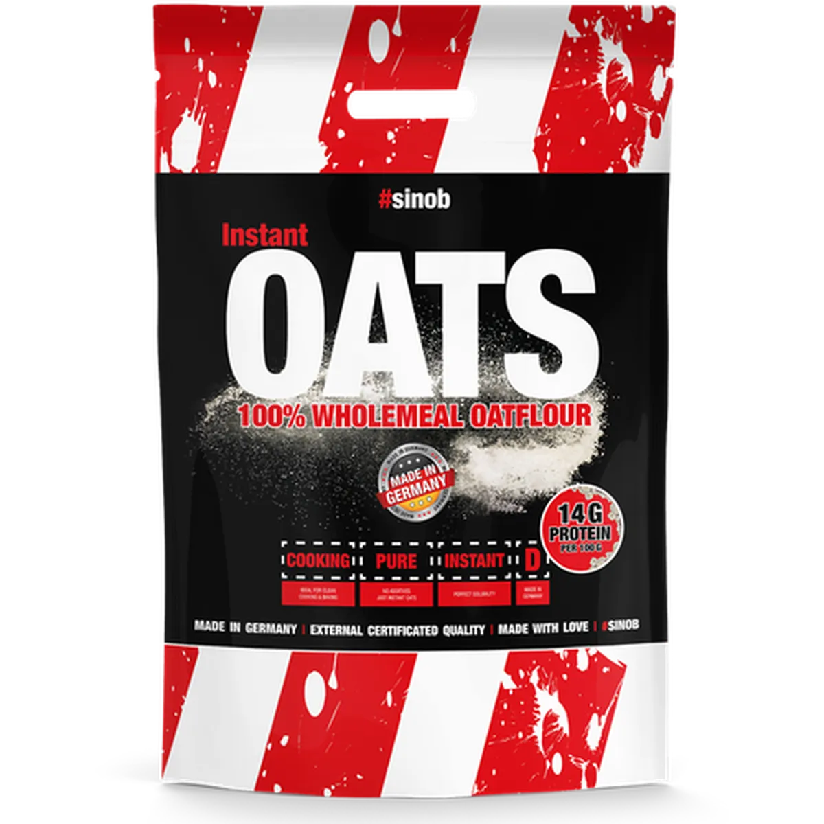 Instant Oats 4000g-Instant Oats-Sinob-Maniac-Sports