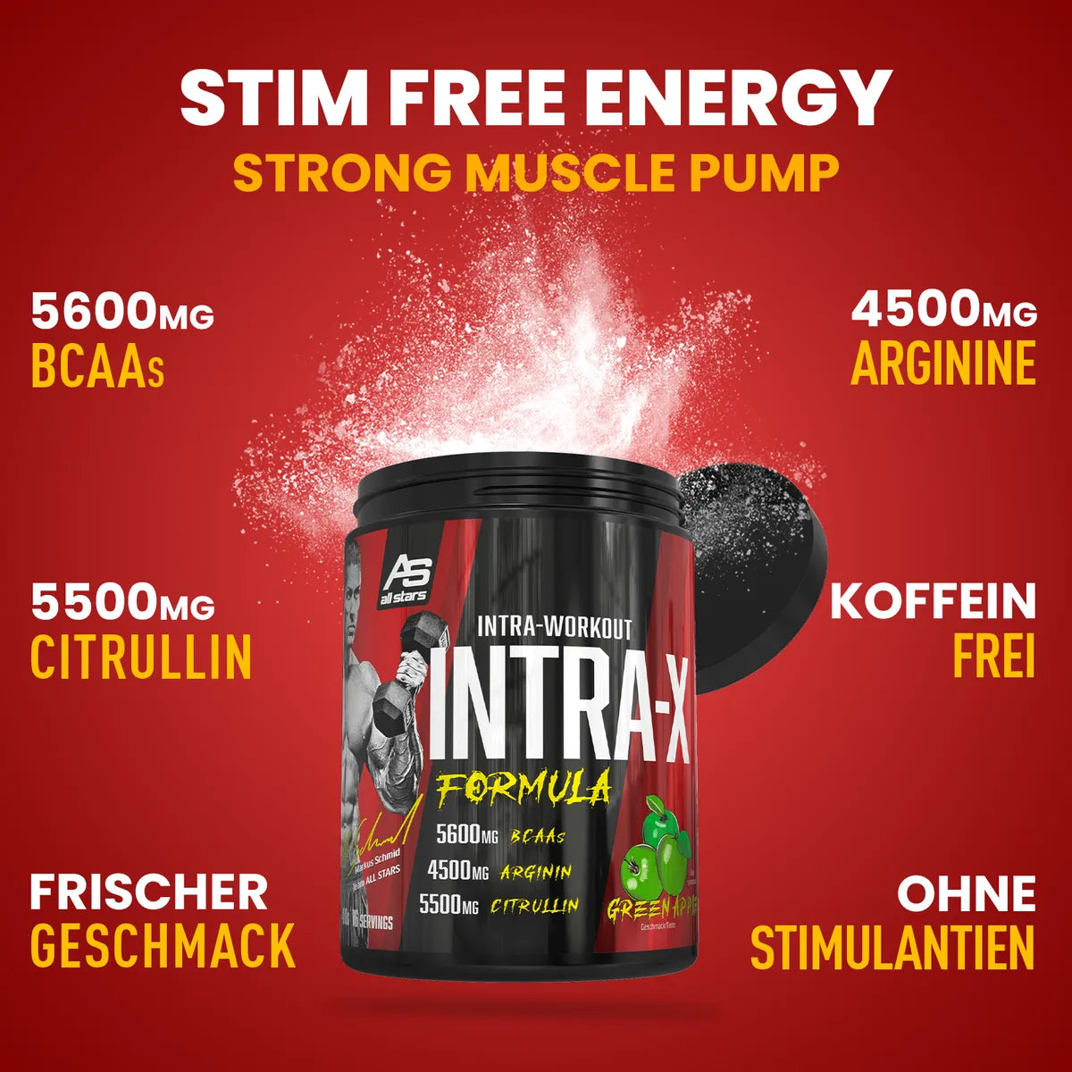 Intra-X Markus Schmid Edition-Intra Workout Booster-All Stars-Maniac-Sports