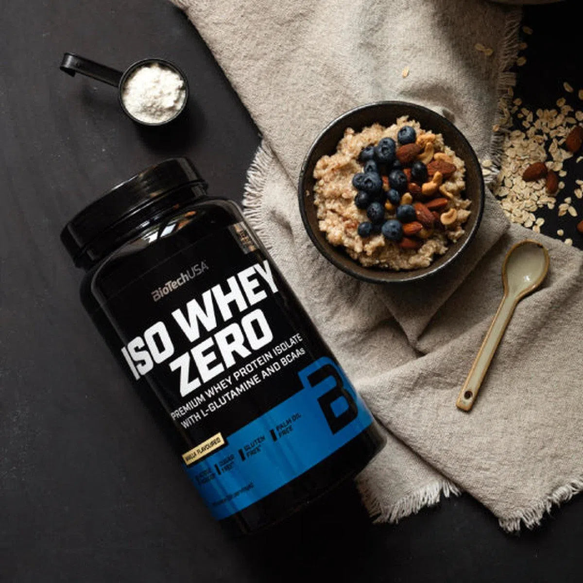 Iso Whey Zero 908g-Whey Isolat-BioTech USA-Vanille-Maniac-Sports