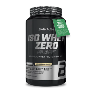 Iso Whey Zero Black 908g-Whey Isolat-BioTech USA-Vanilla-Maniac-Sports