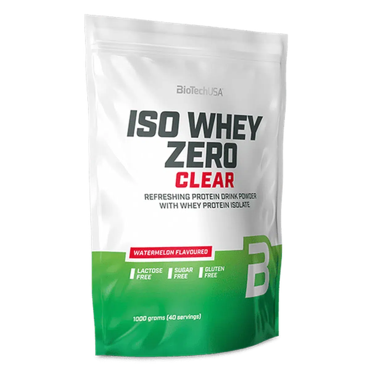 Iso Whey Zero Clear 1000g-Clear Protein-BioTech USA-Wassermelone-Maniac-Sports
