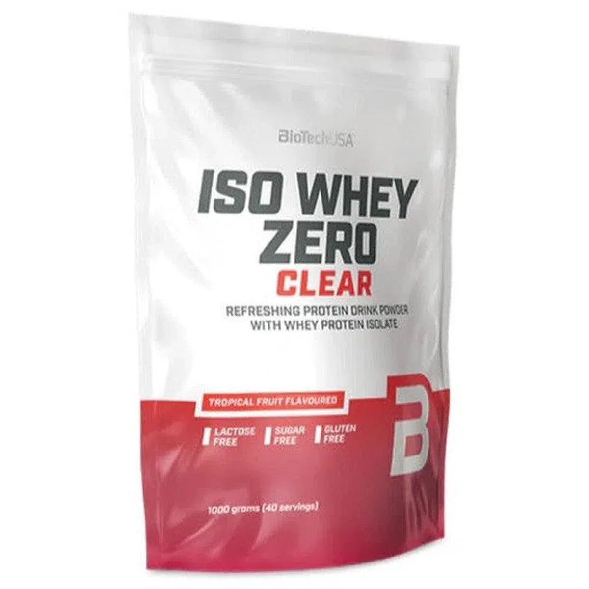 Iso Whey Zero Clear 1000g-Clear Protein-BioTech USA-Pfirsich-Eistee-Maniac-Sports