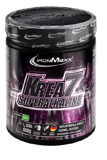 Krea7 Superalkaline Powder 500g-Kreatin-IronMaxx-Tropical-Maniac-Sports