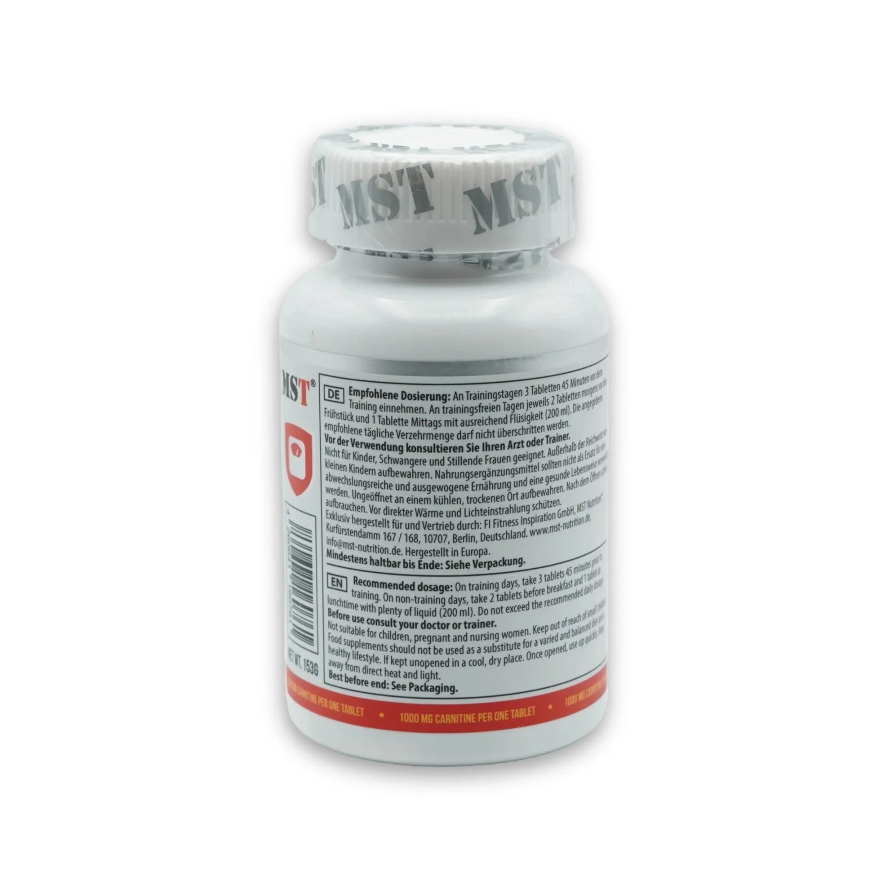 L-Carnitine 1000 90 Tabl.-L-Carnitine-MST-Maniac-Sports