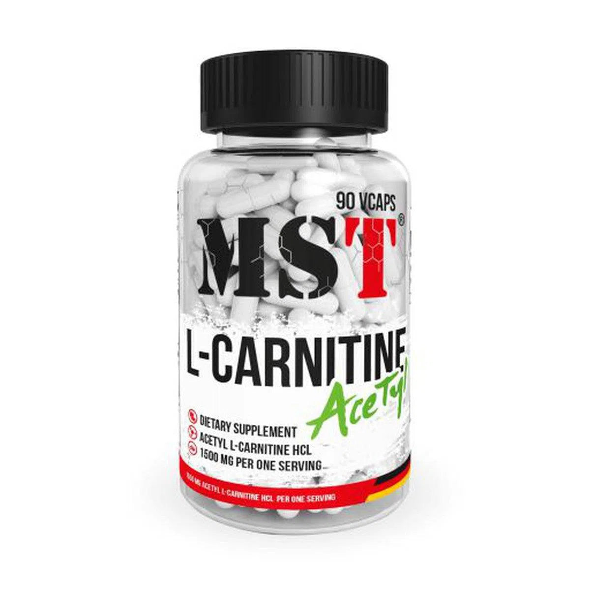 L-Carnitine Acetyle 90 Kapsel-L-Carnitine-MST-Maniac-Sports