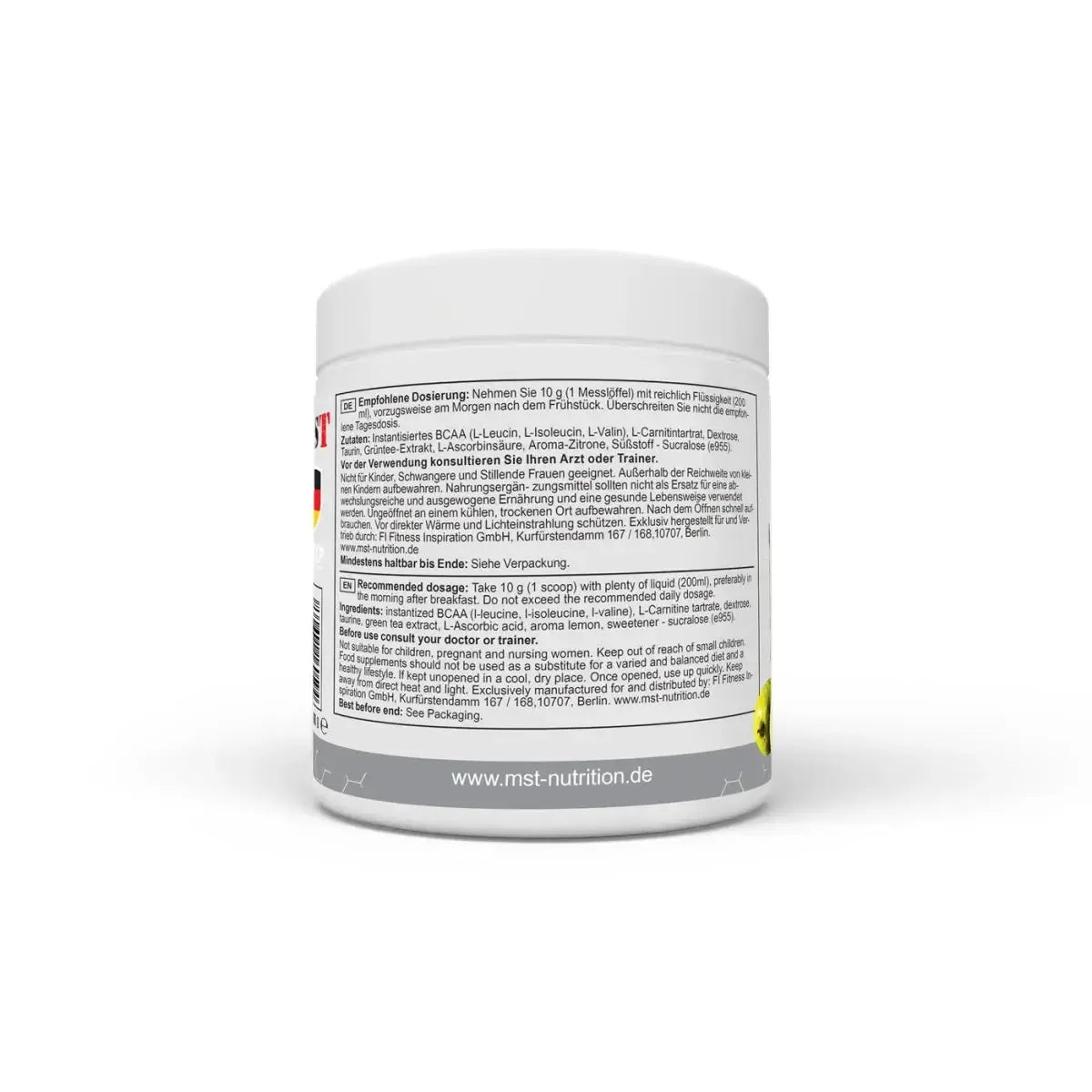 L-Carnitine Amino 300g Limonchello-L-Carnitine-MST-Maniac-Sports