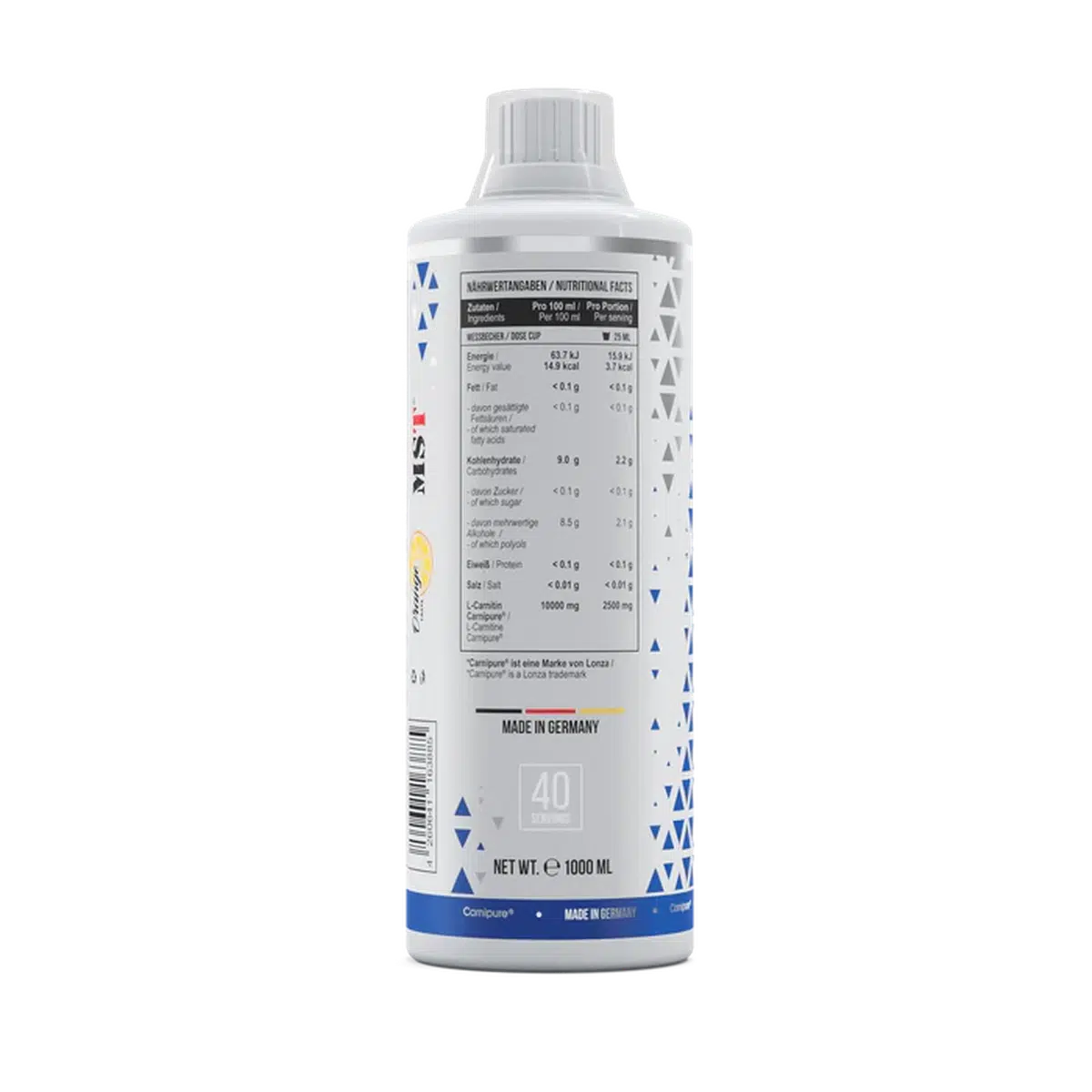 L-Carnitine Carnipure 100000 Orange 1000 ml-L-Carnitine-MST-Maniac-Sports