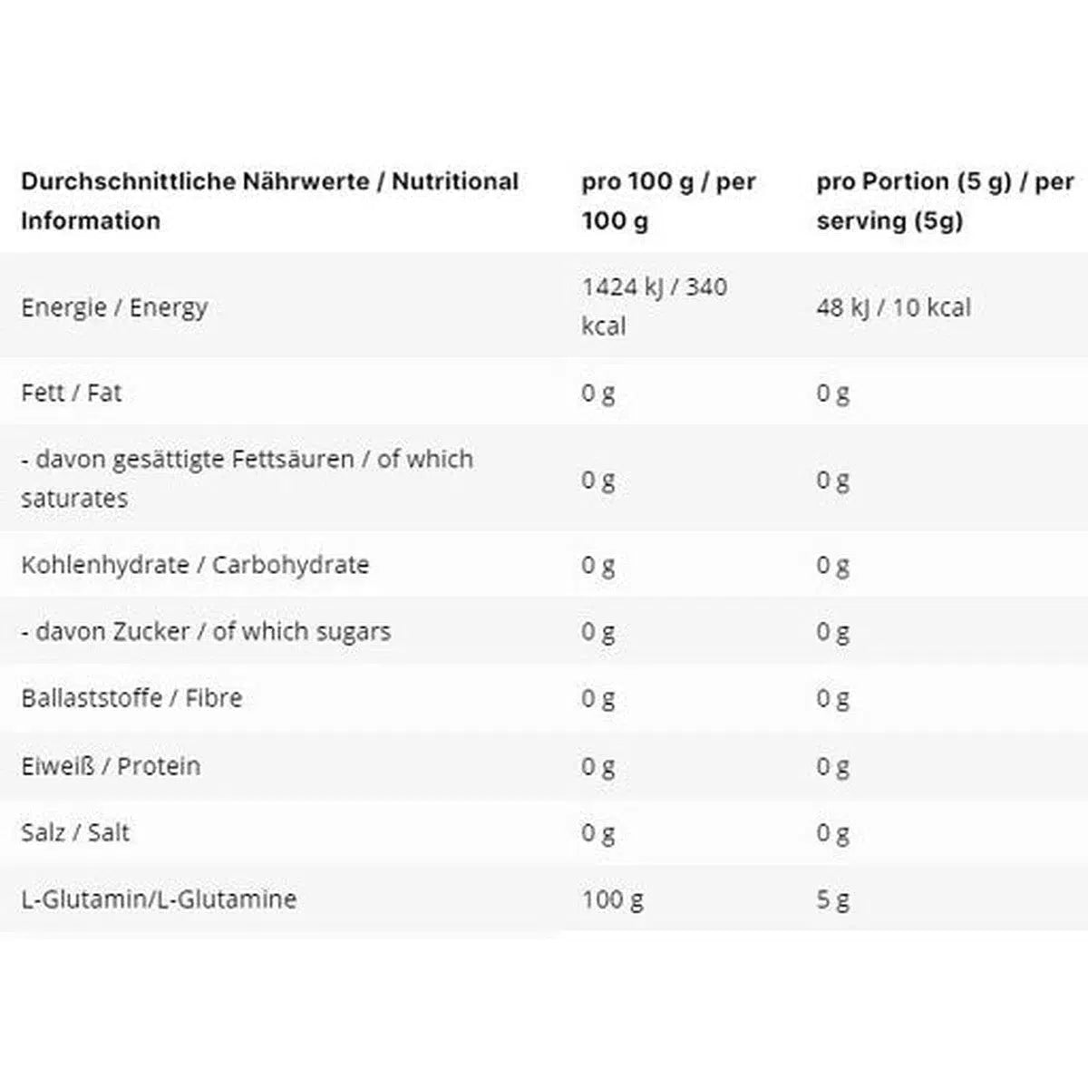 L-Glutamine 500g-L-Glutamin-INLEAD-Maniac-Sports