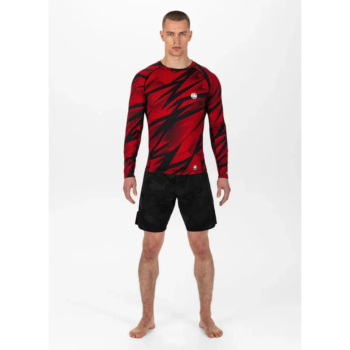 Langarmshirt Rashguard Dot Camo II-Fitness Shirt-PIT BULL WEST COAST-S-Maniac-Sports