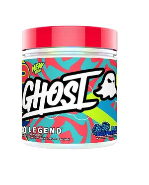 Legend V4 645g-Pre Workout Booster-Ghost-Blue Raspberry-Maniac-Sports