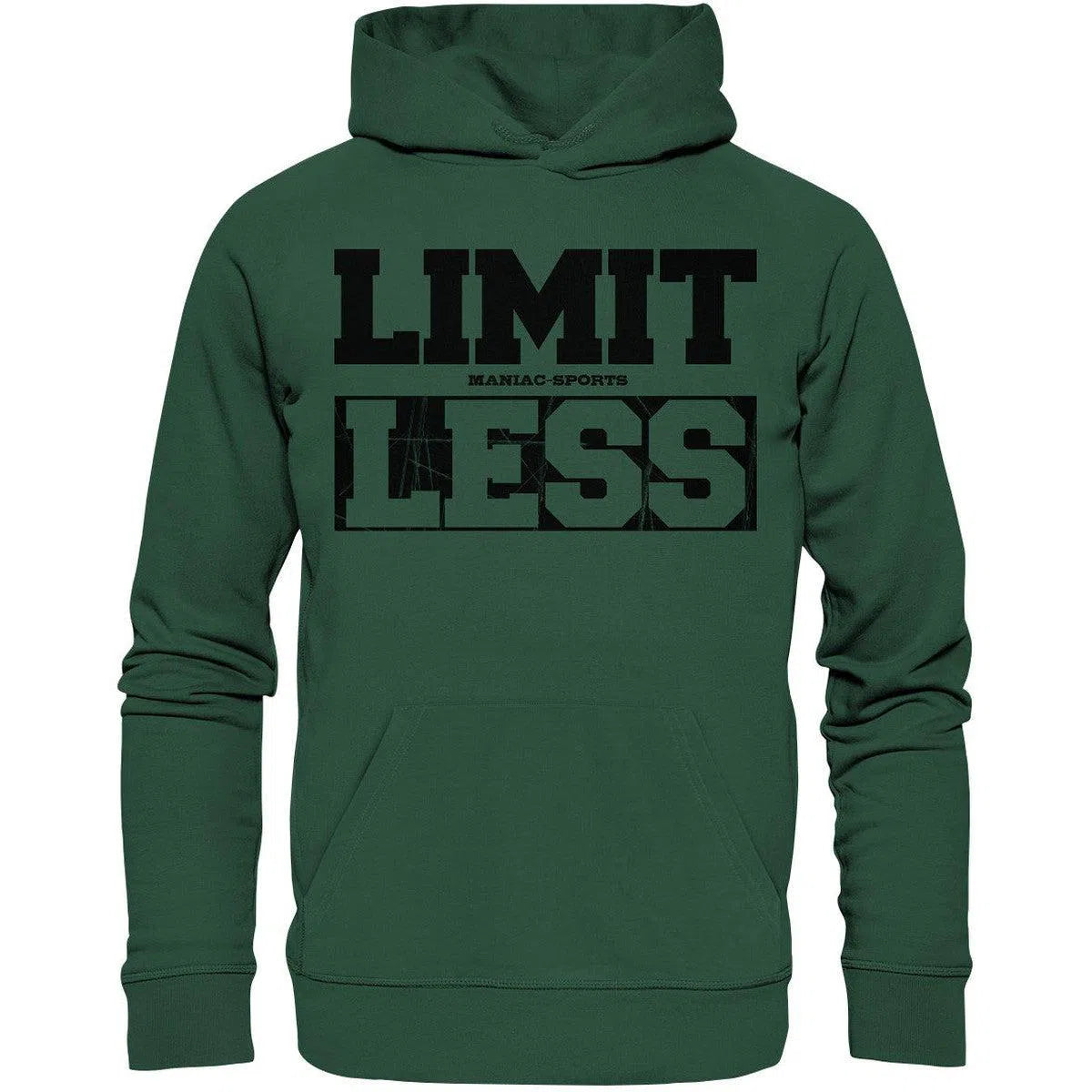 Limit less Hoodie-Hoodies-Maniac-Sports-Bottle Green-XS-Maniac-Sports