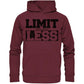 Limit less Hoodie-Hoodies-Maniac-Sports-Burgundy-XS-Maniac-Sports