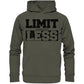 Limit less Hoodie-Hoodies-Maniac-Sports-Khaki-XS-Maniac-Sports