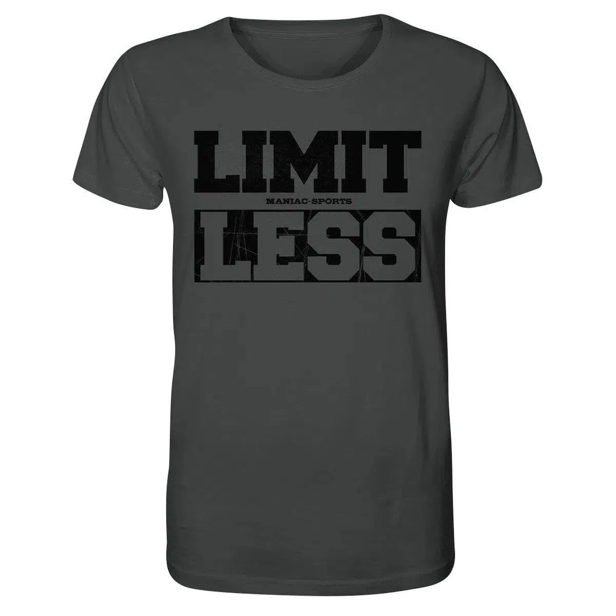 Limit less Shirt-Unisex-Shirts-Maniac-Sports-Anthracite-XS-Maniac-Sports