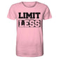 Limit less Shirt-Unisex-Shirts-Maniac-Sports-Cotton Pink-XS-Maniac-Sports
