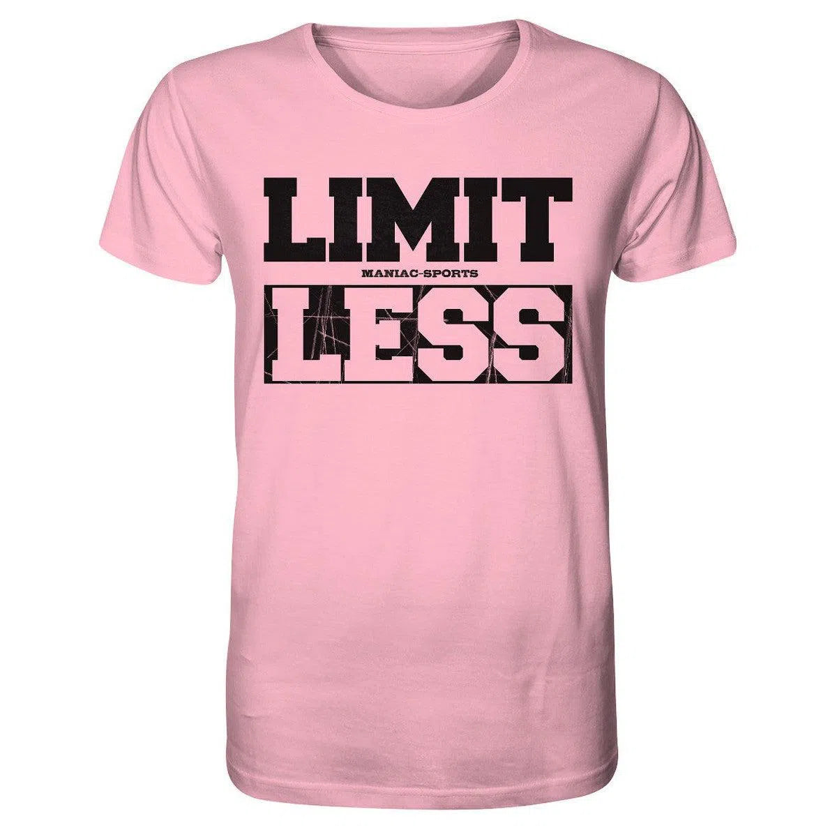 Limit less Shirt-Unisex-Shirts-Maniac-Sports-Cotton Pink-XS-Maniac-Sports