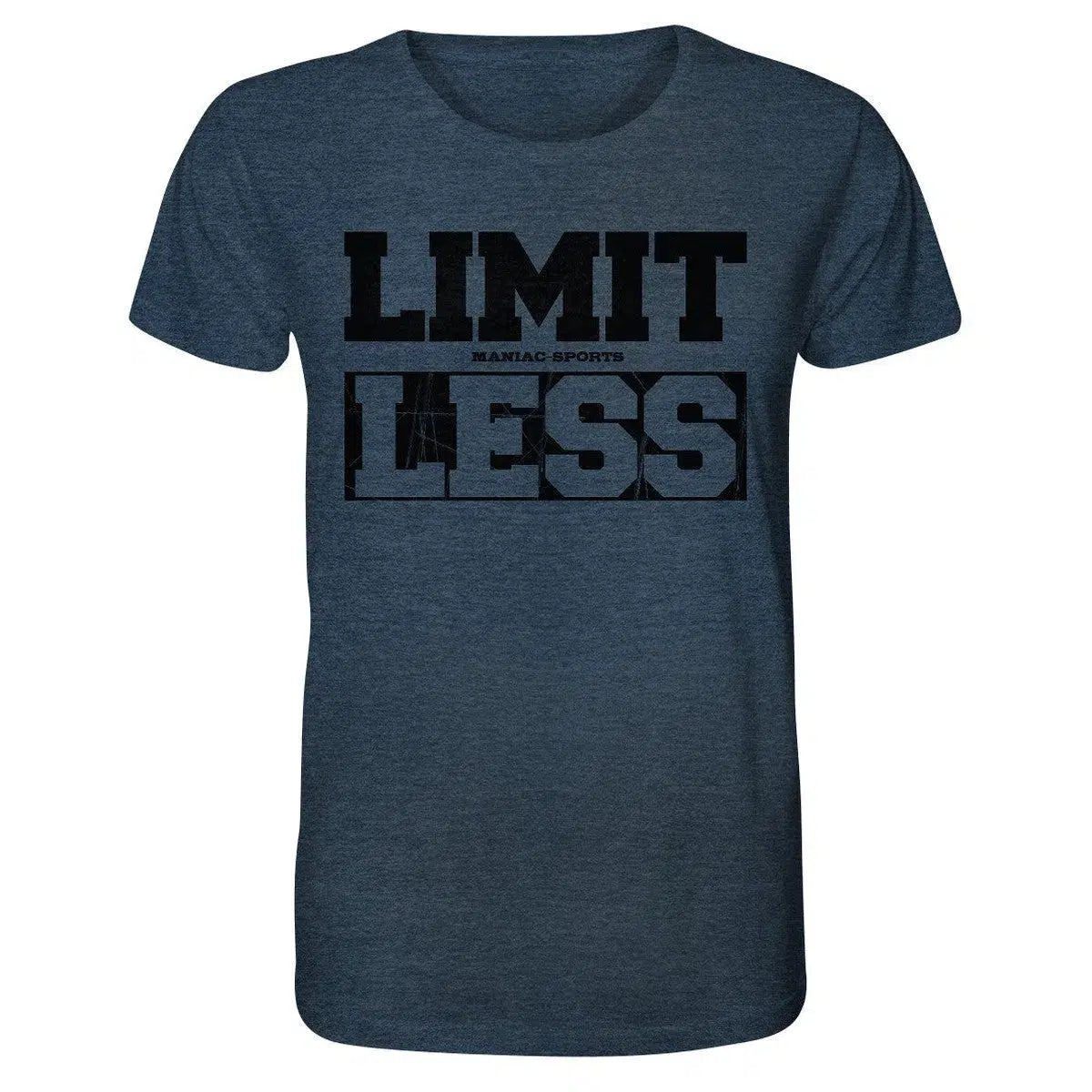 Limit less Shirt-Unisex-Shirts-Maniac-Sports-Dark Heather Blue-XS-Maniac-Sports