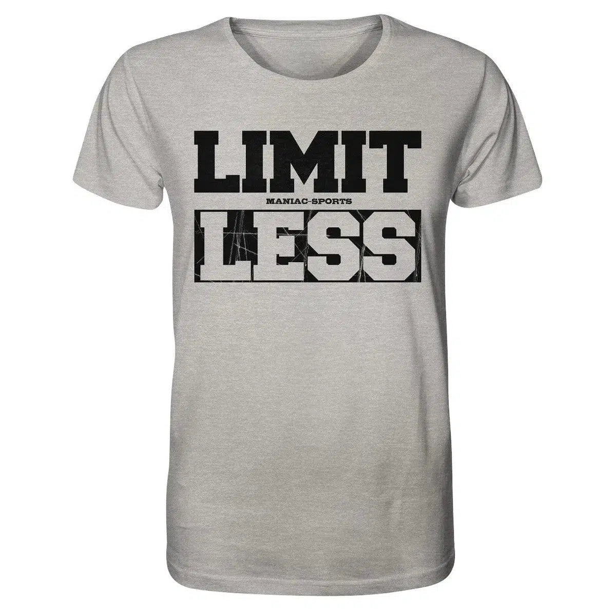 Limit less Shirt-Unisex-Shirts-Maniac-Sports-Heather Grey-XS-Maniac-Sports
