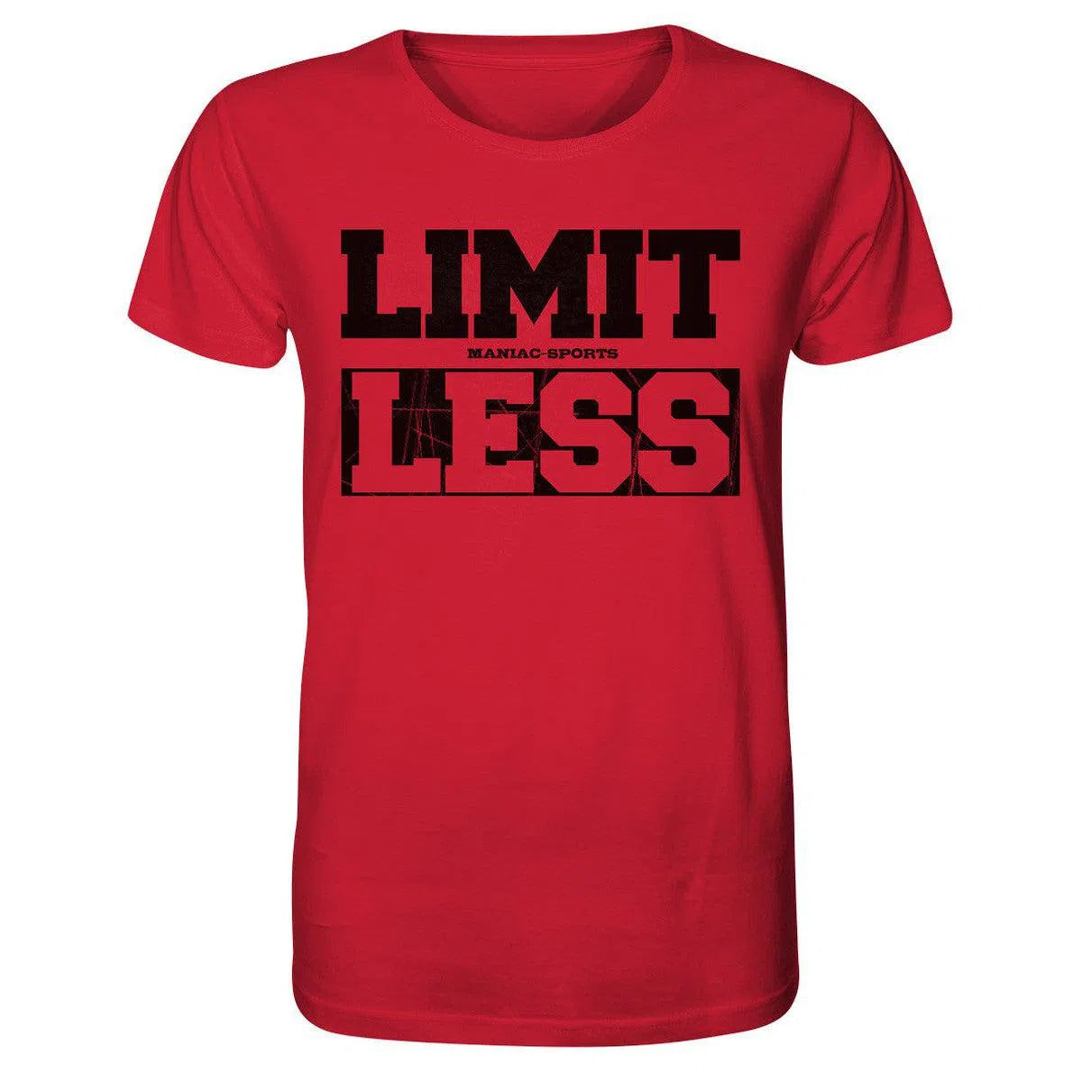 Limit less Shirt-Unisex-Shirts-Maniac-Sports-Red-XS-Maniac-Sports