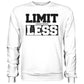 Limit less Sweatshirt-Sweatshirts-Maniac-Sports-Arctic White-XS-Maniac-Sports