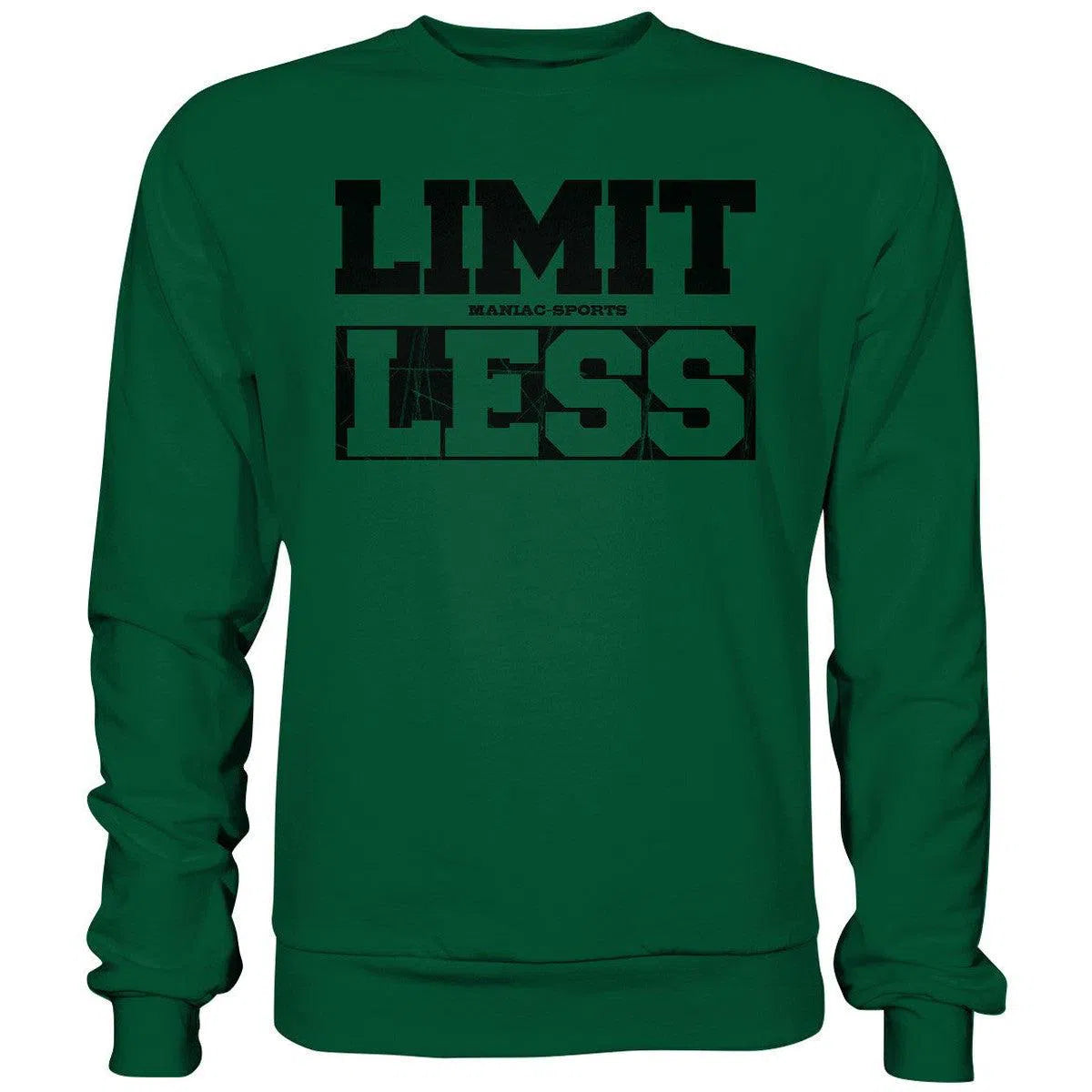 Limit less Sweatshirt-Sweatshirts-Maniac-Sports-Bottle Green-XS-Maniac-Sports