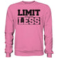 Limit less Sweatshirt-Sweatshirts-Maniac-Sports-Candyfloss Pink-XS-Maniac-Sports