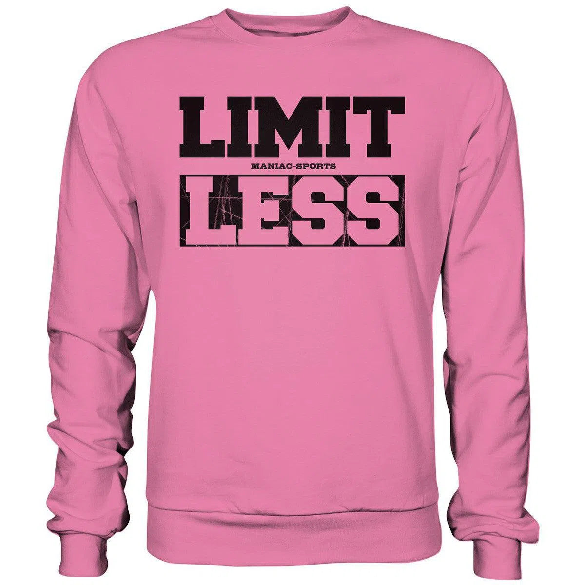 Limit less Sweatshirt-Sweatshirts-Maniac-Sports-Candyfloss Pink-XS-Maniac-Sports