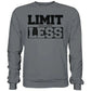 Limit less Sweatshirt-Sweatshirts-Maniac-Sports-Steel Grey (Solid)-XS-Maniac-Sports