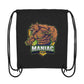 MANIAC-SPORTS Gym-Bag-Taschen-maniac-sports-Black-ca. 38x42-Maniac-Sports