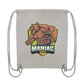 MANIAC-SPORTS Gym-Bag-Taschen-maniac-sports-Heather Grey-ca. 38x42-Maniac-Sports