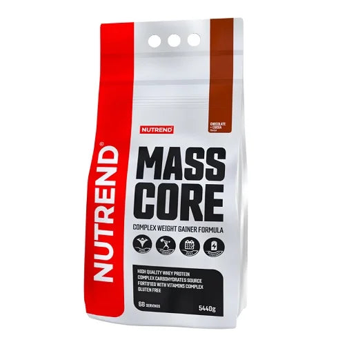 Mass Core 5440g-Weight Gainer-NUTREND-Schokolade + Kakao-Maniac-Sports