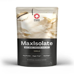 MaxIsolate 100% Whey Protein Isolate 1000g-Whey Isolat-MaxiNutrition-Banana-Maniac-Sports