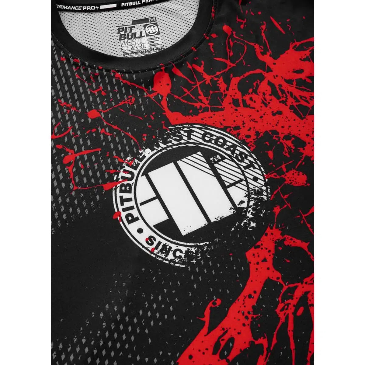 Mesh Performance Pro plus Blood Dog II-Fitness Shirt-PIT BULL WEST COAST-S-Maniac-Sports
