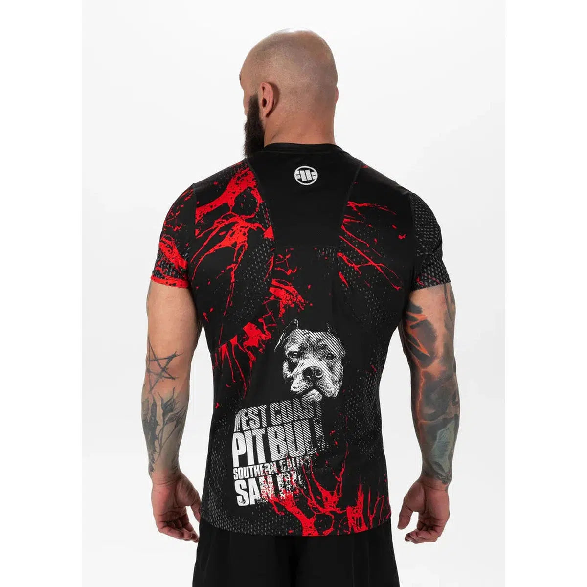Mesh Performance Pro plus Blood Dog II-Fitness Shirt-PIT BULL WEST COAST-S-Maniac-Sports