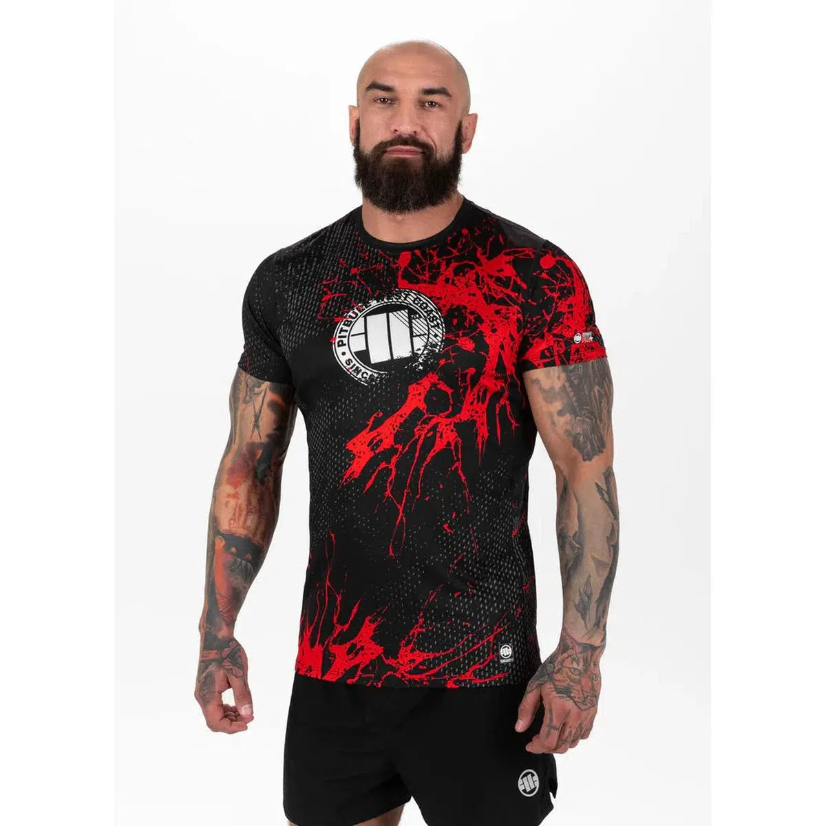 Mesh Performance Pro plus Blood Dog II-Fitness Shirt-PIT BULL WEST COAST-S-Maniac-Sports