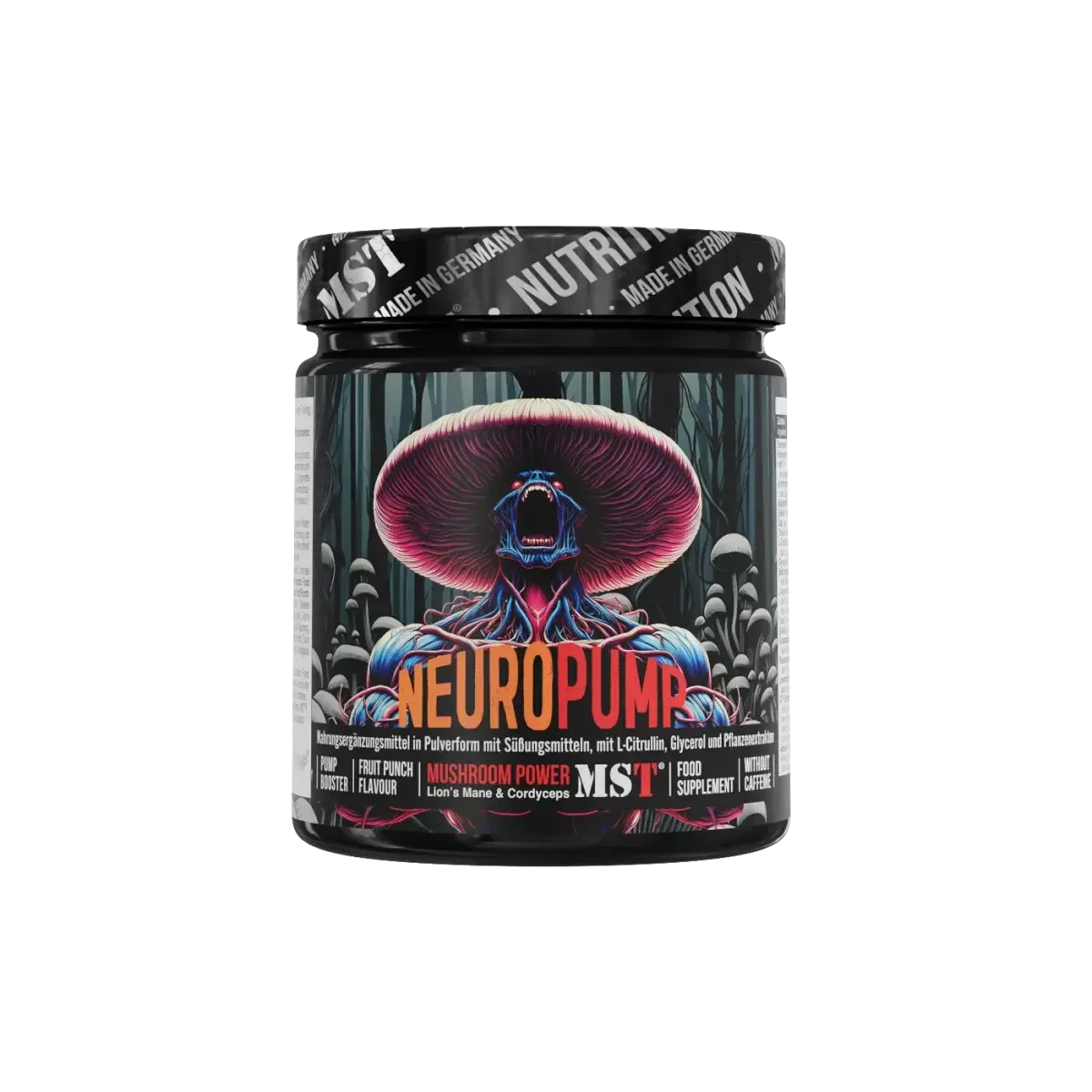 NeuroPump 300/500g-Pre Workout Booster-MST-300g-Fruit Punch-Maniac-Sports