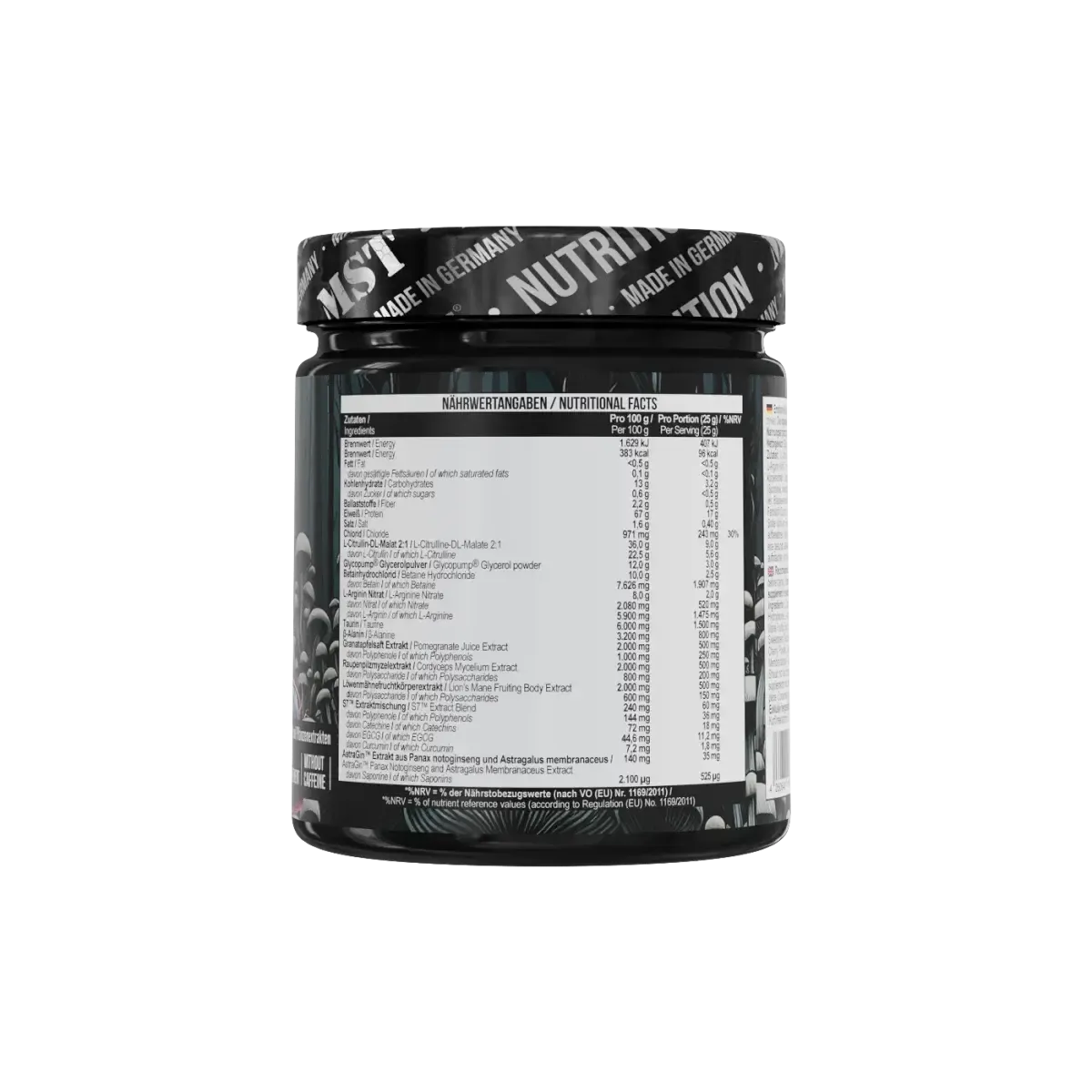 NeuroPump 300/500g-Pre Workout Booster-MST-300g-Green Apple-Maniac-Sports