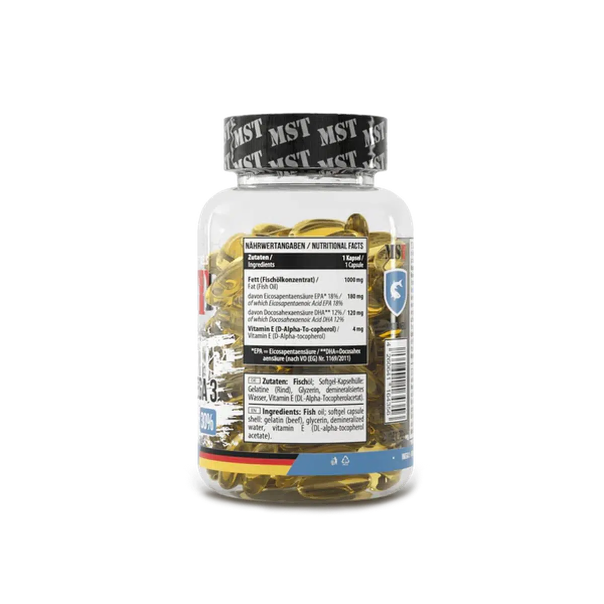 Nordic Fish Oil 90 caps Omega 3-Omega 3-MST-Maniac-Sports