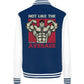Not like the Average College Jacket-Jacken/ Zipper-maniac-sports-Navy/White-XS-Maniac-Sports