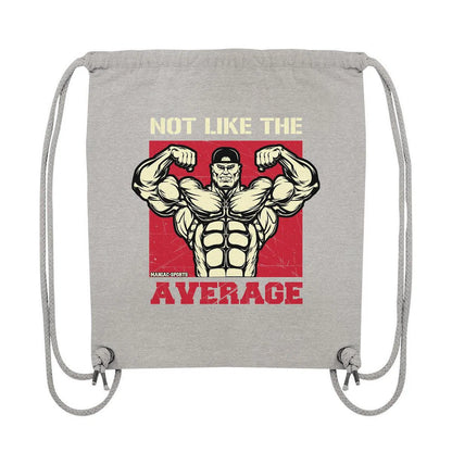 Not like the Average Gym-Bag-Taschen-maniac-sports-Heather Grey-ca. 38x42-Maniac-Sports